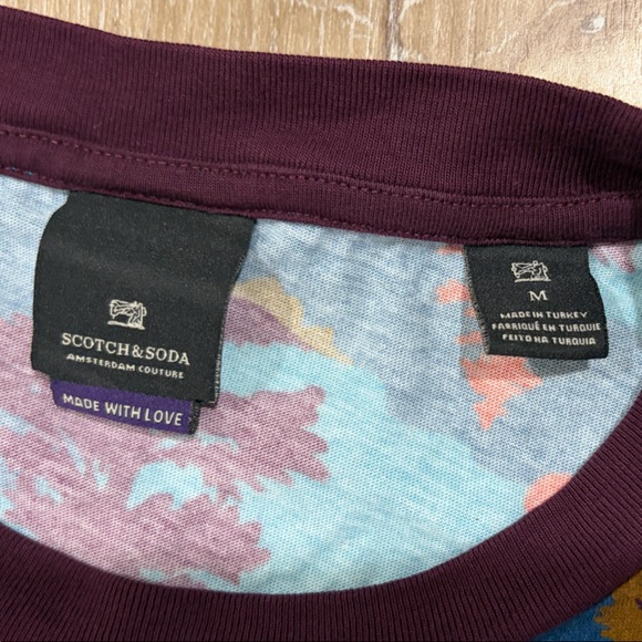 Scotch & Soda Colorful Landscape Tee - Picture 2 of 3